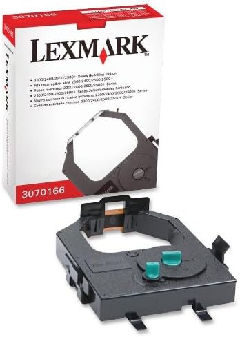 Lexmark - Re-Inking Printer Ribbon, Standard Yield, Black, Sold as 1 Each, LEX 3070166