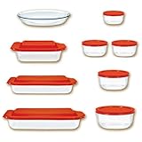 Pyrex Bake 'N Store Set (Oven and Microwave Safe) - 17 Piece