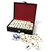 Smir - 527530 - Jeu de plateau - Coffret Mah-jong fa�on cuir noir PM