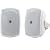 Yamaha NS-AW390WH 2-Way Indoor/Outdoor Speakers (Pair, White)