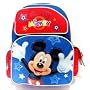 Disney Mickey Mouse 15" Large School Backpack - Cheers