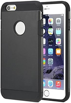 iPhone 6s Case, HotSees Tough Armor Case for iPhone 6s (4.7-Inch), Dual Layer Protection (Black)