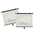 Dreambaby Extra Wide Car Window Shade, Black, 2 Pack