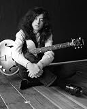 JIMMY PAGE 24x36 B&W POSTER PRINT