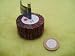 2 X 80 GRIT FLAPWHEELS 60 x 30mm for drill / grinder