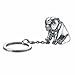 Alfred Dunhill Streling Silver Bulldog Key Ring