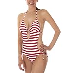 Xhilaration® Candy Cane Monokini - Red