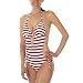 Xhilaration  Candy Cane Monokini - Red