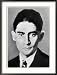 Franz Kafka Czech Writer Collections Framed Photographic Poster Print, 26x34