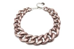 Metallic Stonewashed Choker in Taupe