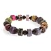 Jewelry : Beads and Recycled Magazines Black Bracelet "Brazilian Bead Bonanza" -Fair Trade Gifts