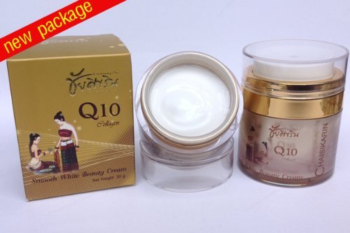 Chaisikarin Whiteening Cream Q 10 Collagen 30 G 1 Pcs. Thailand