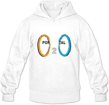 IHoo Men Portal 2 Hoody White M