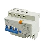 uxcell　電流ブレーカー　DZ47-63 DZ47LE 20A 400VAC 6000A 3ポール