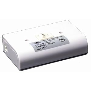 American Lighting ALSLBOX-BK-B Xenon 120 Volt Puck Slim-Line Hardwire Box, Two Molex... by 