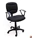 Black Fabric Student Chair