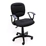 Black Fabric Student Chair