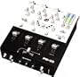 3-CHANNEL Dj Mixer with Dsp Filter Effects