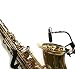 AV-JEFES PMM19B-LS-SAX Saxophone Clip-On Musical Instrument Microphone for Sennheiser Wireless Microphone and Phantom Power Input