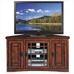 Riley Rustic Oak Corner TV Stand with Storage RI-82385