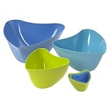 Rachael Ray Hipster 6-pc. Bowl Set - Green Apple