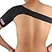 ShuoXin SX642 Sports Magnetic Single Shoulder Brace Support Strap Wrap Belt Band Pad - Black