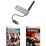 Xbox 360 Holiday Gifts Package - Xbox 360 Wireless Networking Adapter and 2 Great Games