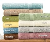 Organic Cotton Towels French Blue Hand Towel