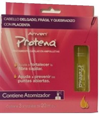 Anven Protena Tratamiento Capilar En Ampolletas (3 Ampollets)