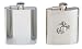 Kitchen & Housewares : 8oz Stainless Steel Marine Corp Logo or Plain Flask