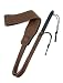 Planet Waves Classic Leather Banjo Strap, Brown