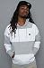 LRG The Grass Roots Striped Hoody in Ash Heather hood ,Sweatshirts for Men