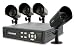 Defender SENTINEL2 Do-It-Yourself Compact DVR Security System with 4 High Resolution Indoor/Outdoor Night Vision CCD Surveillance Cameras (Black)