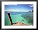 Waters of Pulau Babi Besar Seen from Jetty Islands Malaysia, 1990s Places Framed Art Poster Print by Mirrorpix, 31x25