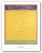 Untitled (Blue, Yellow, Green on Red), 1954 by Mark Rothko 31"x26" Art Print Poster