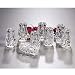 GORHAM CRYSTAL 8PC LADY ANNE SandP MINI'S