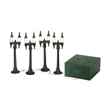 Department 56 Village Double Street Lamps Set of 4