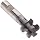 Niagara Cutter CCS150 Concave Radius Shank Type Cutter, High Speed Steel, TiCN Coated, Weldon Shank, 1" Cutter Diameter, 6 Flutes, 3/16" Radius, 0.625" Width