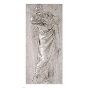 【クリックで詳細表示】Raphael - St. Paul Rending His Garments ファインアート プリント (30.48 x 60.96 cm)