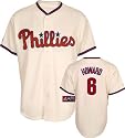 Ryan Howard Jersey: Youth 2009 Majestic Alternate Ivory Replica #6 Philadelphia Phillies Jersey