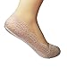 5-Pack Women's Ultra Low-Cut No Slip Sock Liners