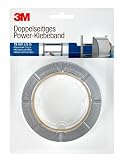 Produkt-Bild: 3M Deutschland 486248 Doppelseitiges Power Montage-Klebeband 19 mm x 5m grau
