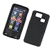 LG Versa VX9600 Verizon Rubber Protector Silicone Skin Case Soft Cover Black