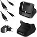 xubix GS776 USB Dock f�r Samsung Galaxy S3 S III GT-i9300 i9300 Dockingstation / Tischladestation / Tischlader + 2x USB Datenkabel + USB Ladeger�t Netzteil Laden und Synchronisieren