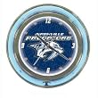 NHL Nashville Predators Neon Clock - 14 inch Diameter