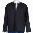 Mens Embroidered Kurta Casual Cotton Shirt India Chest 42 inches (gsk581b)