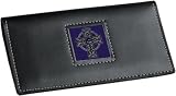 Purple Celtic Cross Check Book Cover