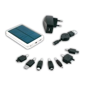 Karade - Chargeur solaire + 7 connecteurs mobiles