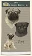 David Kiphuth Dog Breed Kitchen Towel--Pug