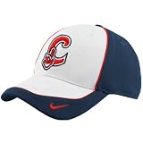 Nike Cleveland Indians White Pop Fly Swoosh Flex Mesh Hat